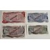 IRELAND 1979 . ONE 1 - TEN 10 POUNDS BANKNOTES. SPECIMEN SET